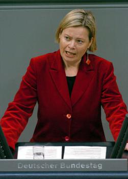 Lötzsch, Gesine Reichstagsgebäude, Plenarsaal