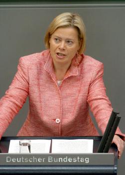 Lötzsch, Gesine Reichstagsgebäude, Plenarsaal