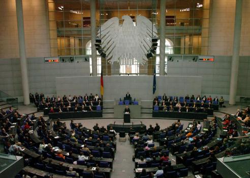 Katsav, Moshe Reichstagsgebäude, Plenarsaal
