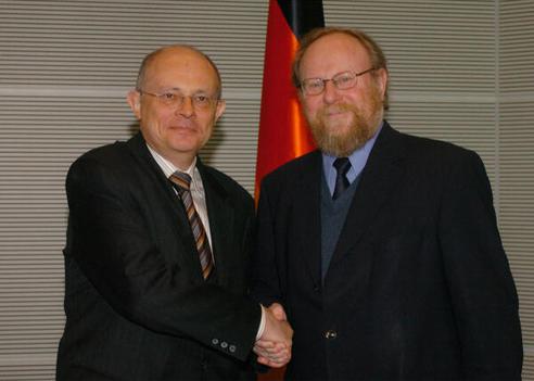 Borowski, Marek; Thierse, Wolfgang Reichstagsgebäude, Empfangsraum