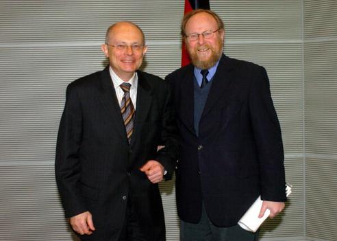 Borowski, Marek; Thierse, Wolfgang Reichstagsgebäude, Empfangsraum