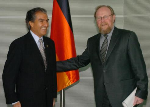 Landazuri, Guillermo; Thierse, Wolfgang Reichstagsgebäude, Empfangsraum