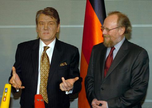 Juschtschenko, Viktor; Thierse, Wolfgang Reichstagsgebäude, Empfangsraum