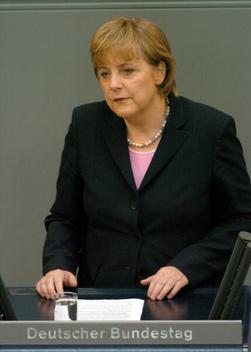 Merkel, Angela Reichstagsgebäude, Plenarsaal