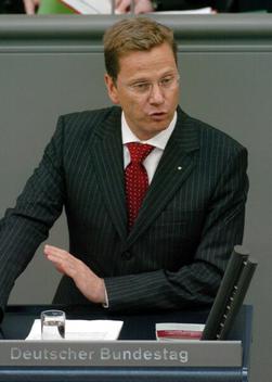 Westerwelle, Guido Reichstagsgebäude, Plenarsaal
