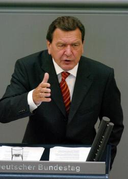 Schröder, Gerhard Reichstagsgebäude, Plenarsaal