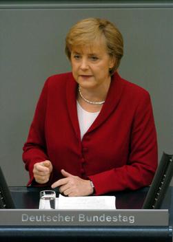 Merkel, Angela Reichstagsgebäude, Plenarsaal