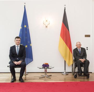 Schäuble, Wolfgang Reichstagspräsidentenpalais, Innenansicht