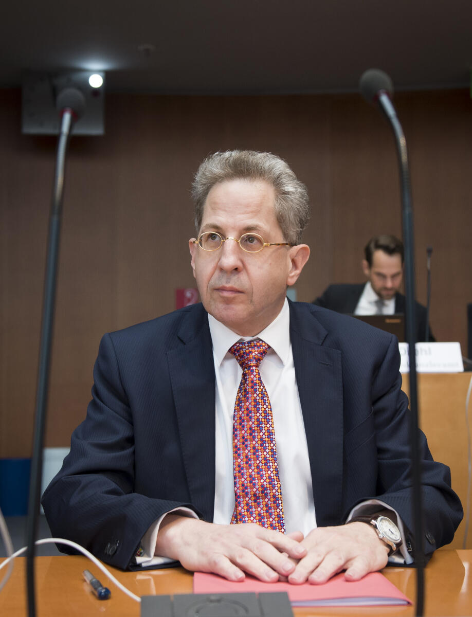 Maaßen, Hans-Georg Der ehemalige Chef des Bundesverfassungsschutzes, Hans-Georg Maaßen als Zeuge vor dem 1. Untersuchungsausschuss.