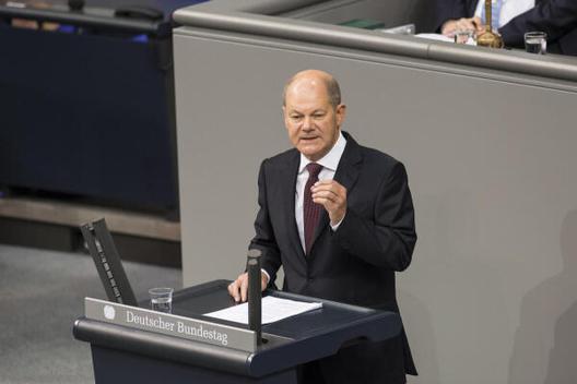 Scholz, Olaf Reichstagsgebäude, Plenarsaal