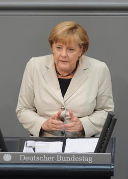 Merkel, Angela Reichstagsgebäude, Plenarsaal