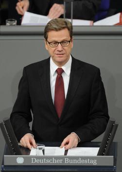 Westerwelle, Guido Reichstagsgebäude, Plenarsaal