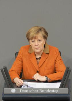 Merkel, Angela Reichstagsgebäude, Plenarsaal