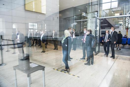  Reichstagsgebäude, Westlobby