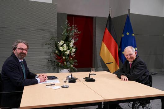 Detjen, Stephan; Schäuble, Wolfgang Reichstagsgebäude, Innenansicht
