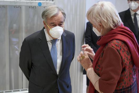 Guterres, António; Roth, Claudia Reichstagsgebäude, Protokollsaal