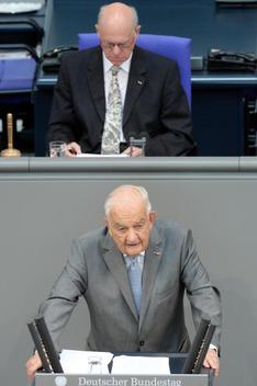Lammert, Norbert; Grosser, Alfred Reichstagsgebäude, Plenarsaal