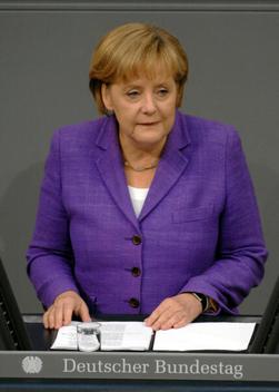 Merkel, Angela Reichstagsgebäude, Plenarsaal