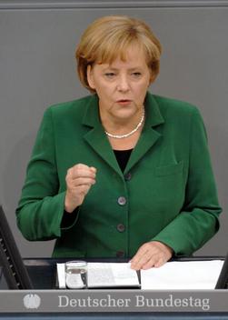 Merkel, Angela Reichstagsgebäude, Plenarsaal
