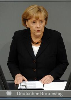 Merkel, Angela Reichstagsgebäude, Plenarsaal