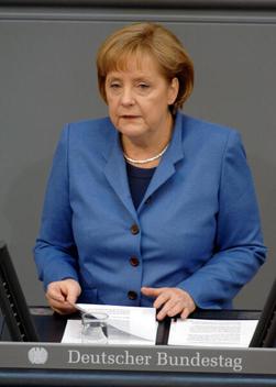 Merkel, Angela Reichstagsgebäude, Plenarsaal