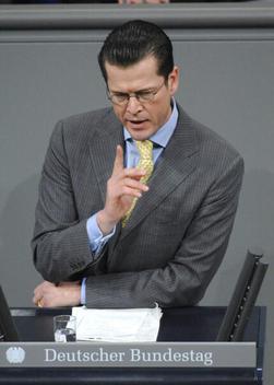 Guttenberg, Karl-Theodor Freiherr zu Reichstagsgebäude, Plenarsaal