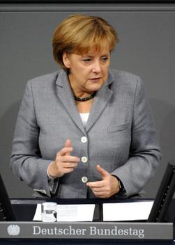 Merkel, Angela Reichstagsgebäude, Plenarsaal
