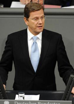 Westerwelle, Guido Reichstagsgebäude, Plenarsaal