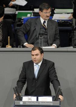 Hahn, Florian; Solms, Hermann Otto Reichstagsgebäude, Plenarsaal