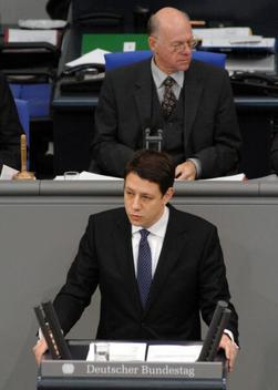 Mißfelder, Philipp; Lammert, Norbert Reichstagsgebäude, Plenarsaal