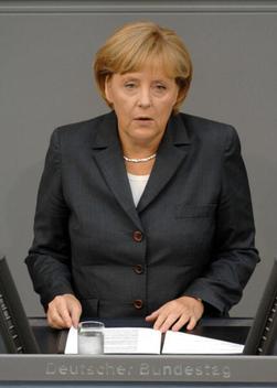 Merkel, Angela Reichstagsgebäude, Plenarsaal