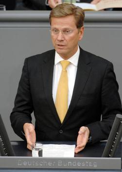 Westerwelle, Guido Reichstagsgebäude, Plenarsaal