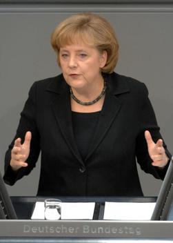 Merkel, Angela Reichstagsgebäude, Plenarsaal
