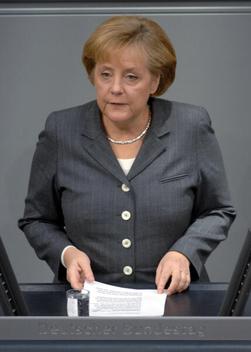Merkel, Angela Reichstagsgebäude, Plenarsaal