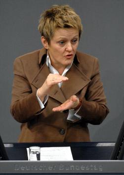 Künast, Renate Reichstagsgebäude, Plenarsaal