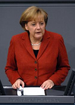 Merkel, Angela Reichstagsgebäude, Plenarsaal
