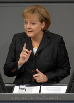 Merkel, Angela Reichstagsgebäude, Plenarsaal