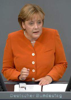Merkel, Angela Reichstagsgebäude, Plenarsaal