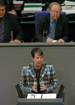Hendricks, Barbara; Thierse, Wolfgang Reichstagsgebäude, Plenarsaal