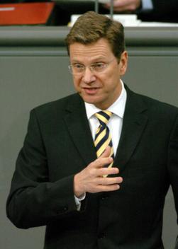 Westerwelle, Guido Reichstagsgebäude, Plenarsaal
