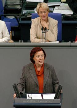 Wieczorek-Zeul, Heidemarie; Kastner, Susanne Reichstagsgebäude, Plenarsaal