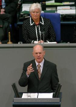 Lammert, Norbert; Hasselfeldt, Gerda Reichstagsgebäude, Plenarsaal