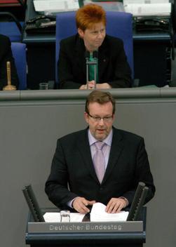 Kaster, Bernhard; Pau, Petra Reichstagsgebäude, Plenarsaal