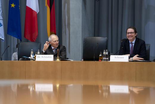 Schäuble, Wolfgang; Scheuer, Andreas Marie-Elisabeth-Lüders-Haus, Anhörungssaal