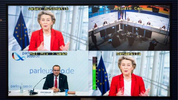Leyen, Ursula von der Reichstagsgebäude
