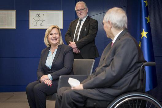 Schäuble, Wolfgang; Högl, Eva; Hellmich, Wolfgang Reichstagsgebäude