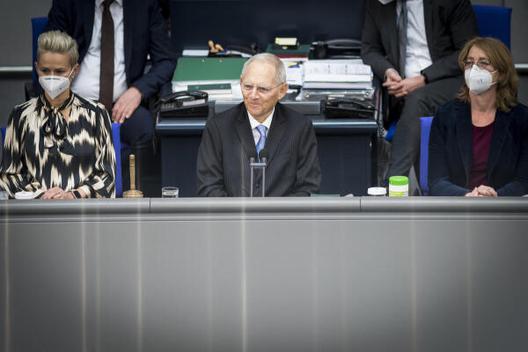 Schäuble, Wolfgang Reichstagsgebäude, Plenarsaal
