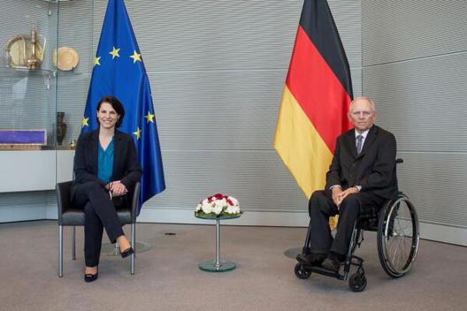 Schäuble, Wolfgang Reichstagsgebäude, Empfangsraum