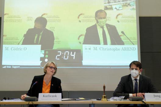 Karliczek, Anja; Jung, Andreas Reichstagsgebäude
