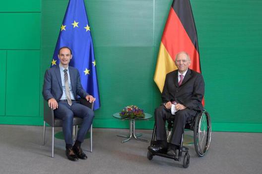 Schäuble, Wolfgang Reichstagsgebäude, Protokollsaal